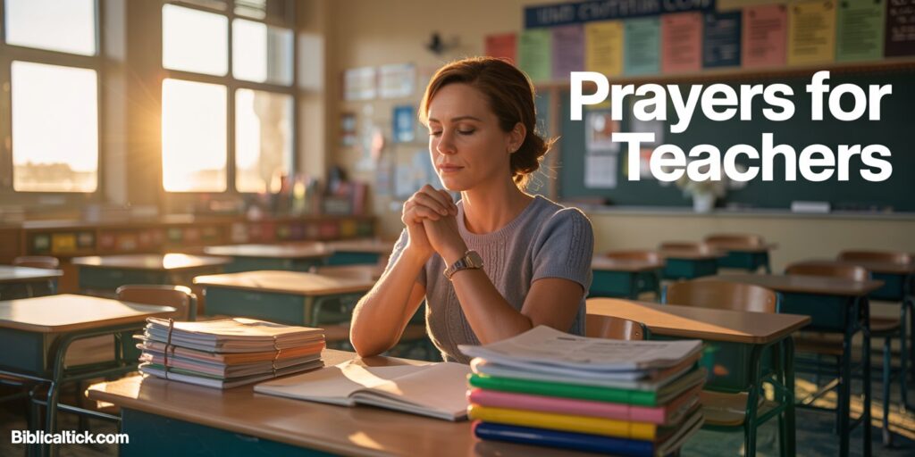 25+ Powerful Prayers For Teachers