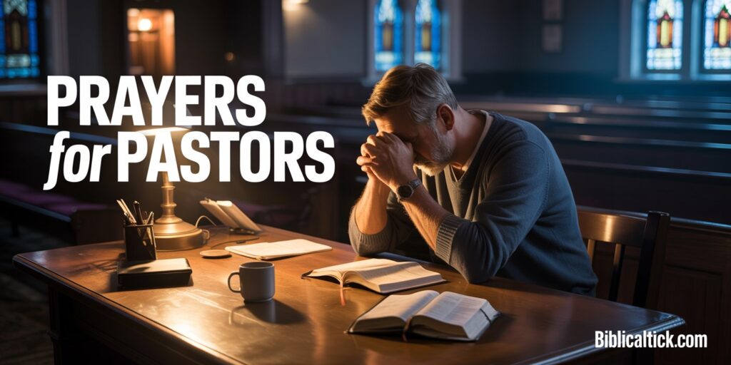 25+ Powerful Prayers For Pastors