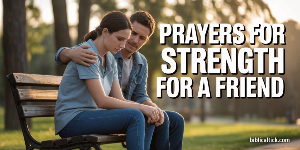 25+ Powerful Prayers For Strength For A Friend