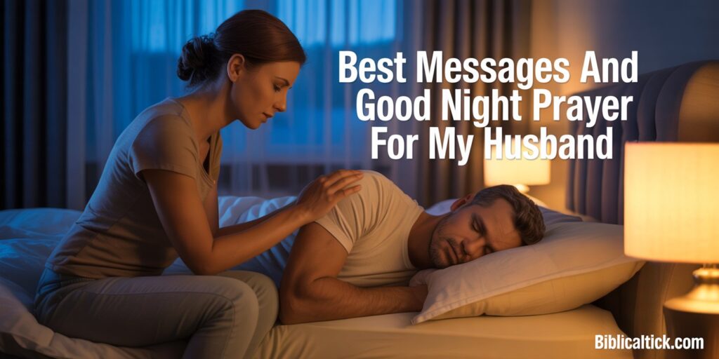 150+ Best Messages and Good Night Prayer for My Husband