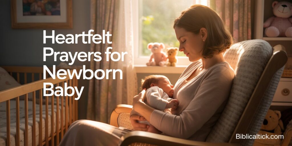 350+ Heartfelt Prayers for Newborn Baby