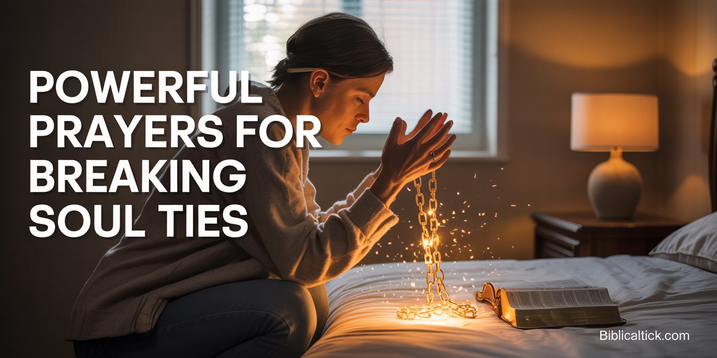25+ Powerful Prayers For Breaking Soul Ties - Biblical Tick