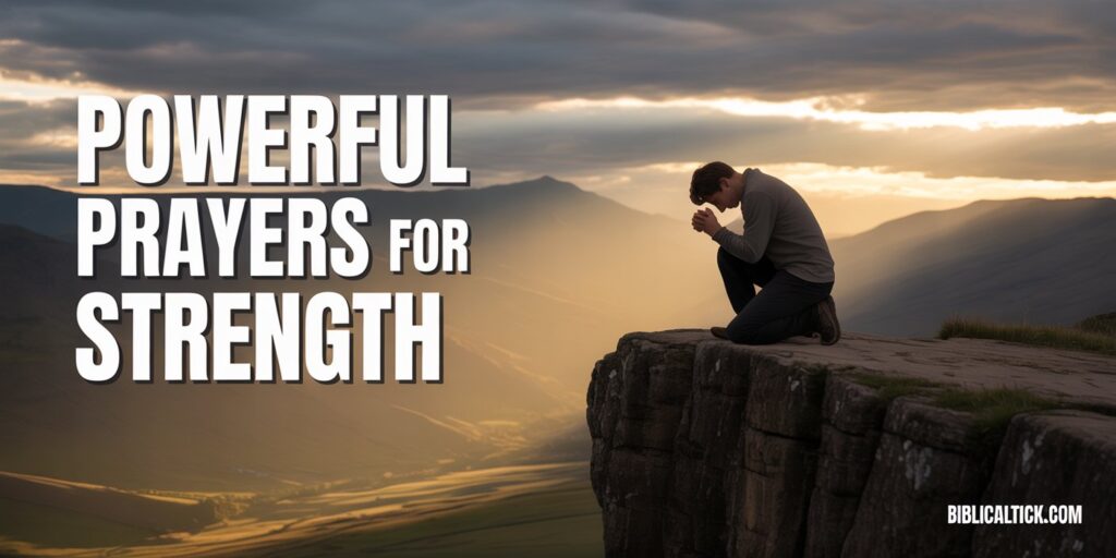 25+ Powerful Prayers For Strength