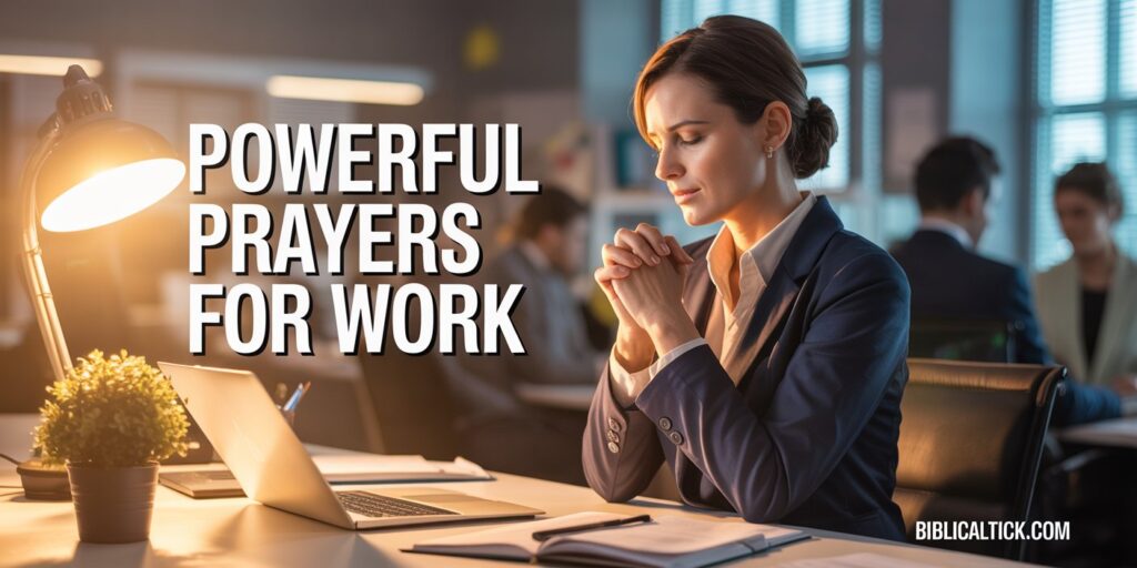 25+ Powerful Prayers For Work