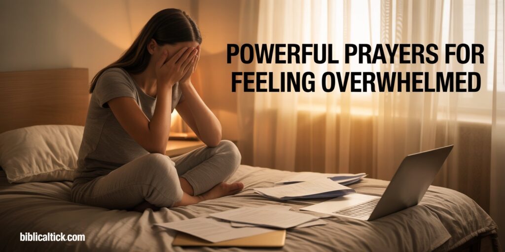 25+ Powerful Prayers For Feeling Overwhelmed