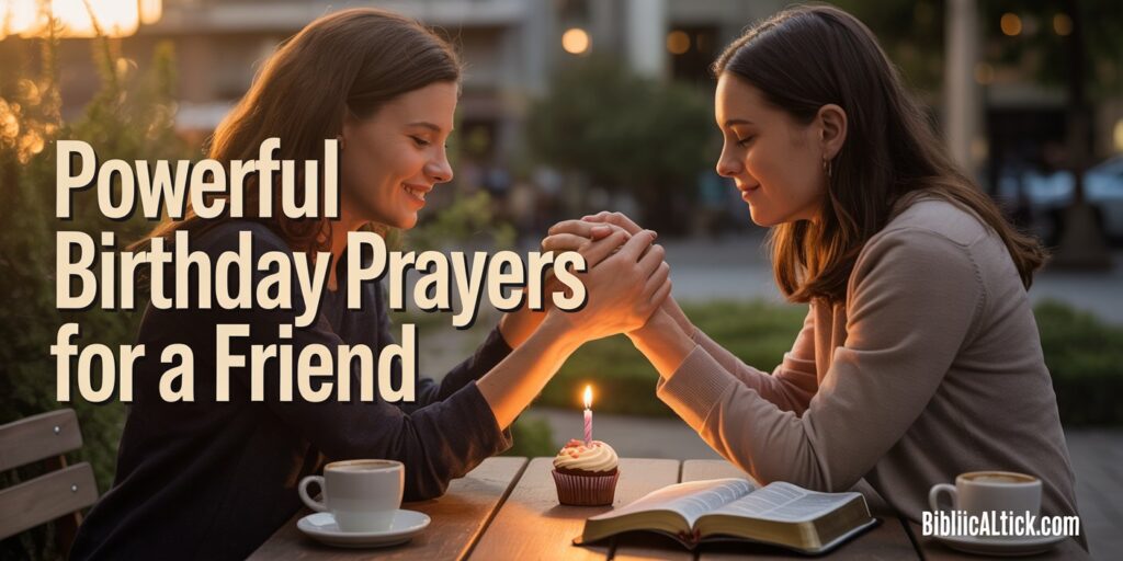 170+ Powerful Birthday Prayers for a Friend