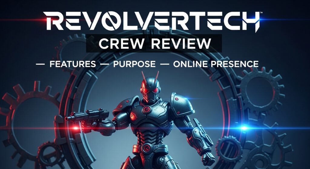 The Revolvertech crew engaged in a review session, sharing thoughts and evaluations on the product's features and performance.