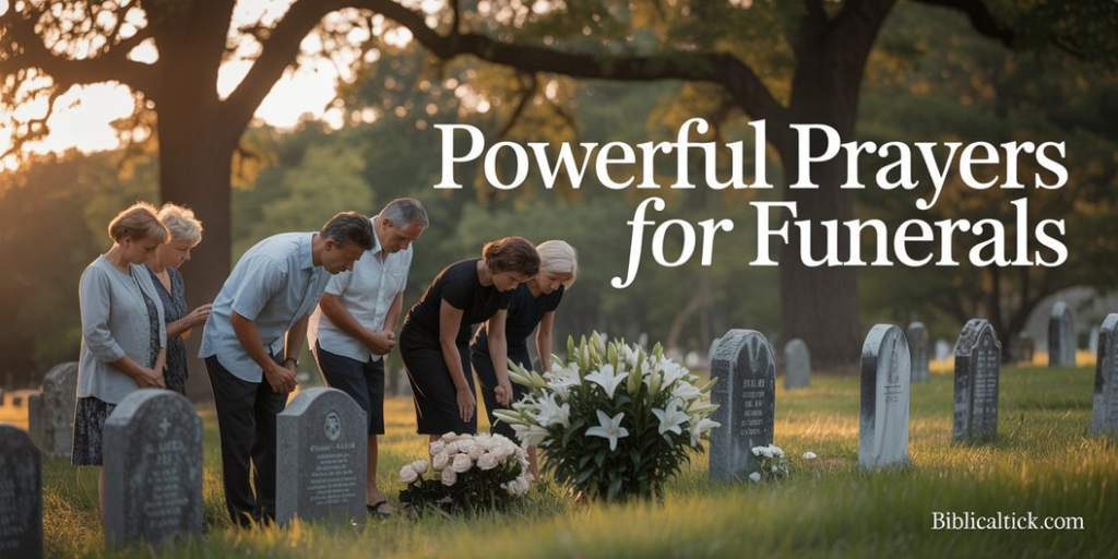 25+ Powerful Prayers For Funerals