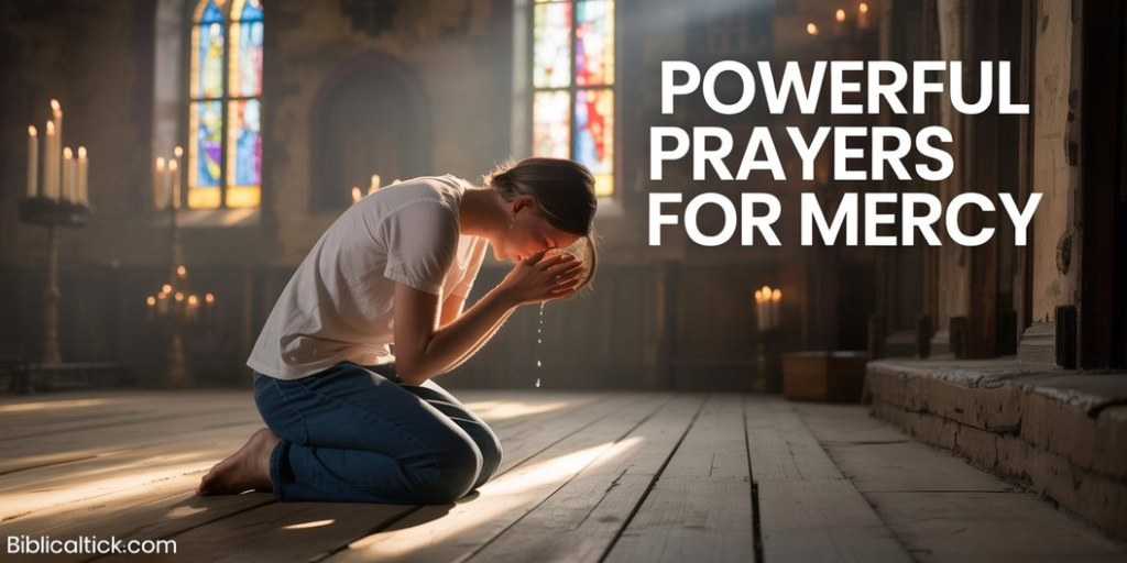 25+ Powerful Prayers For Mercy