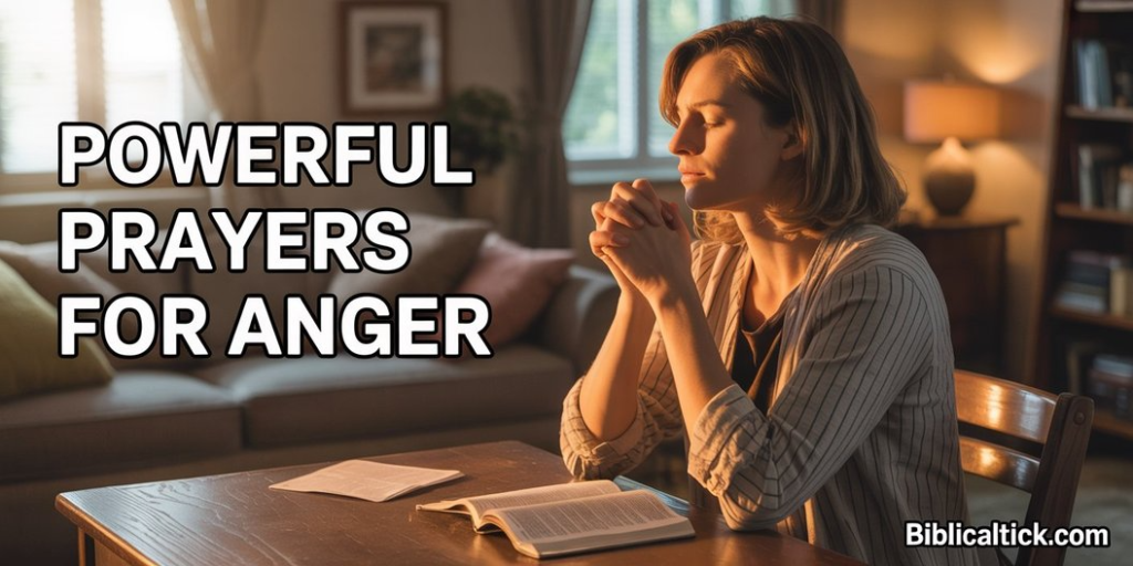 25+ Powerful Prayers For Anger