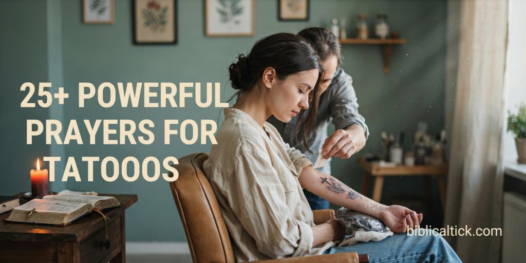 25+ Powerful Prayers For Tattoos