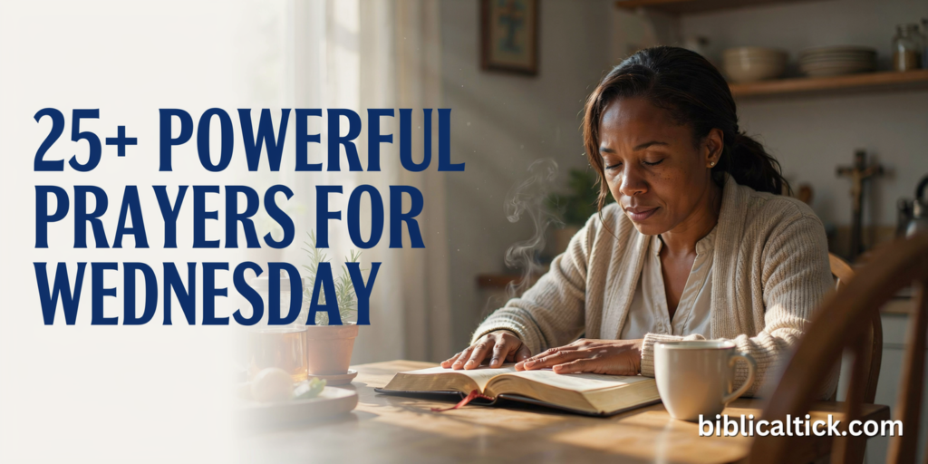 25+ Powerful Prayers For Wednesday