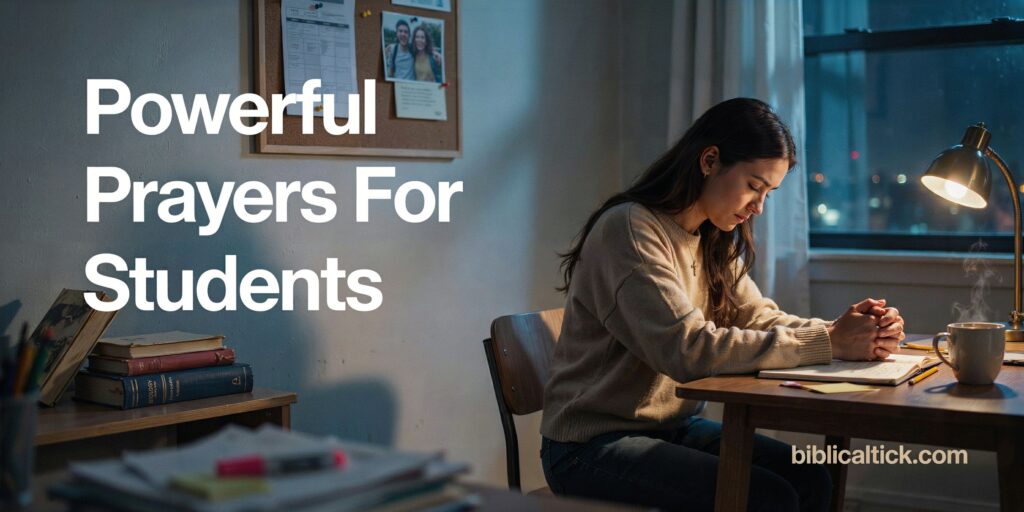 25+ Powerful Prayers For Students