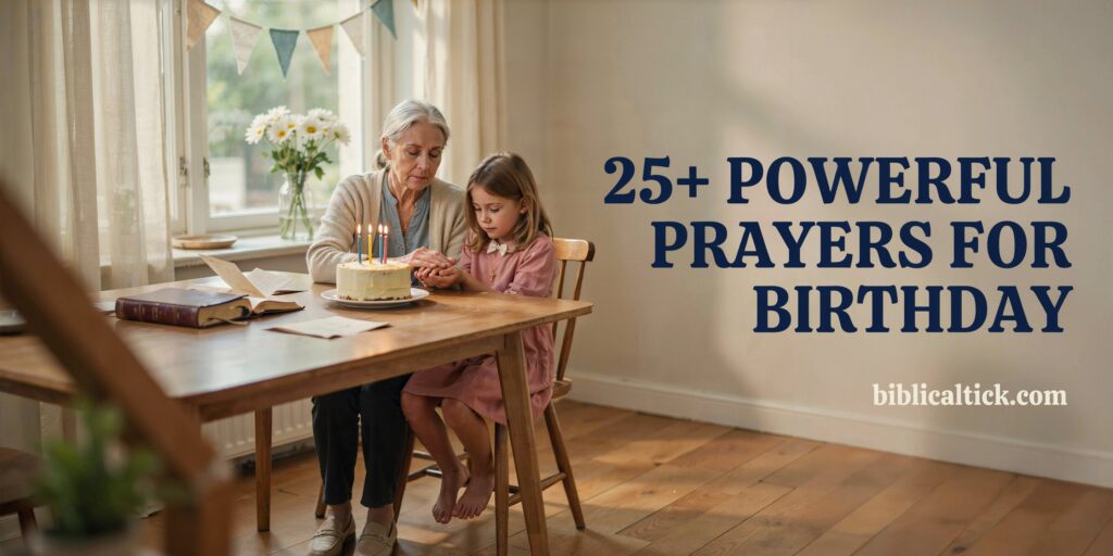 25+ Powerful Prayers For Birthday
