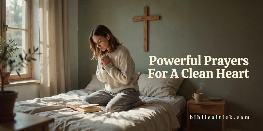 25+ Powerful Prayers For A Clean Heart