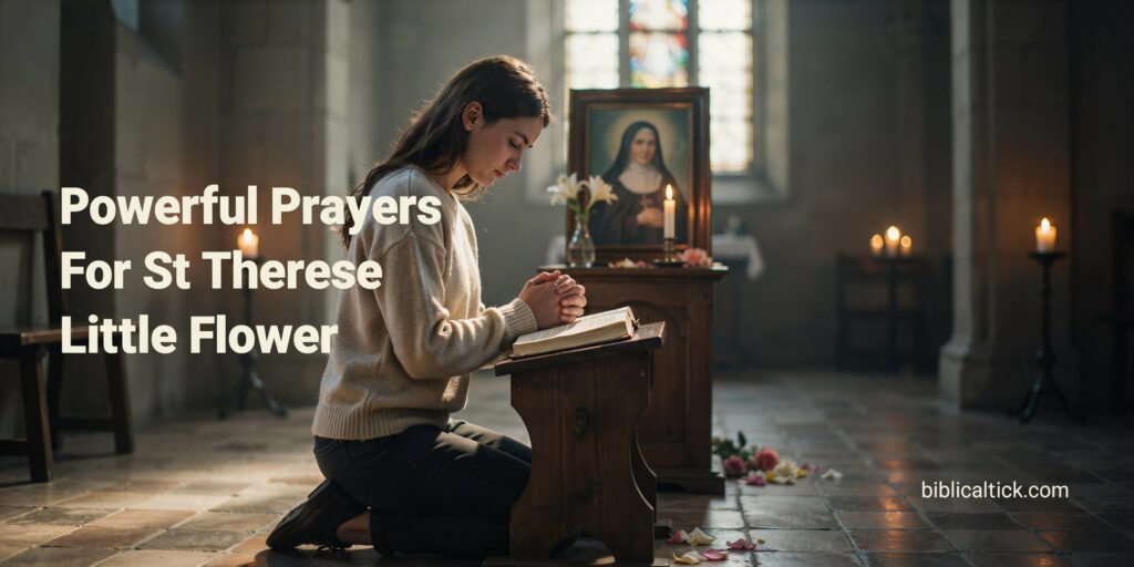 25+ Powerful Prayers For St Therese Little Flower