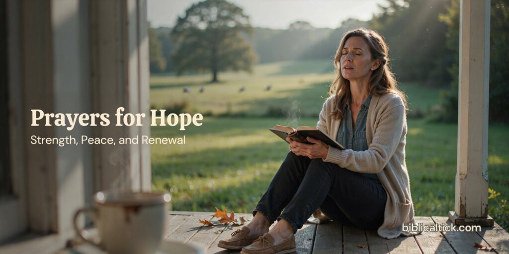 25 Prayers for Hope: Strength, Peace, and Renewal