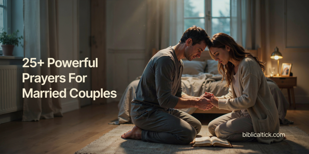 25+ Powerful Prayers For Married Couples