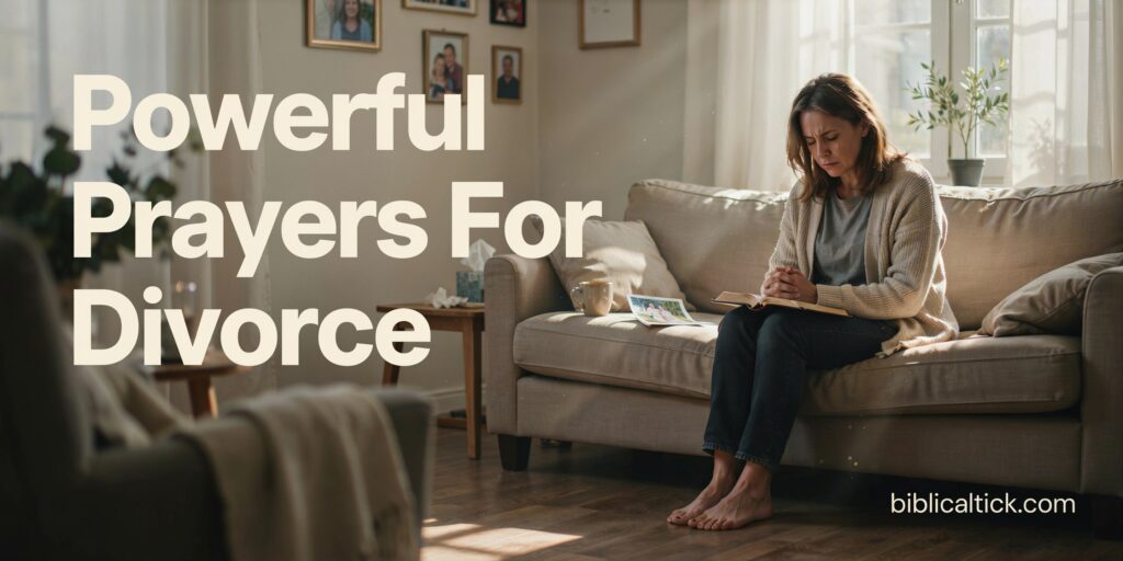 25+ Powerful Prayers For Divorce