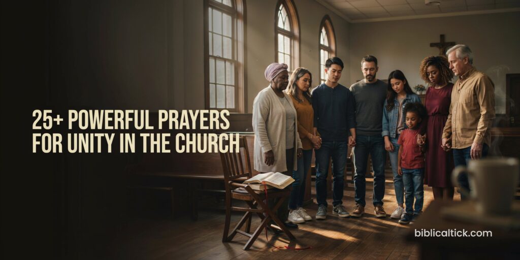 25+ Powerful Prayers For Unity In The Church