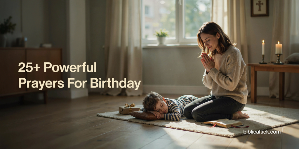 25+ Powerful Prayers For My Son On His Birthday