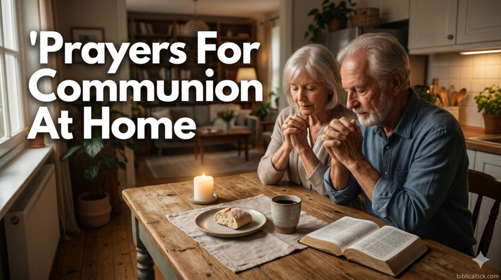 25+ Powerful Prayers For Communion At Home