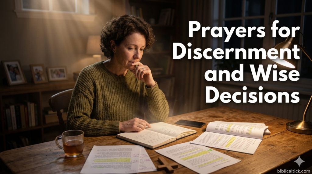 25 Powerful Prayers for Discernment and Wise Decisions