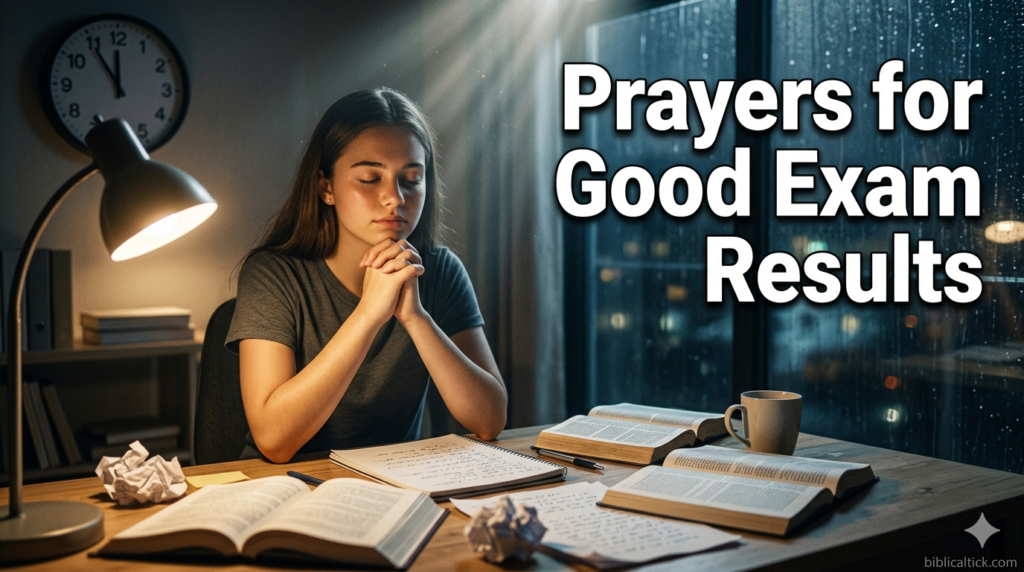 25 Prayers for Good Exam Results: Peace, Wisdom, and Success