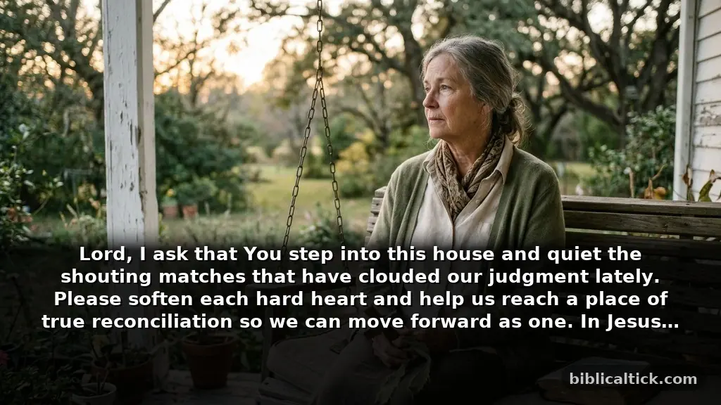 Heartfelt Prayers for God to Take Control in Hard Times Regarding Family Conflict