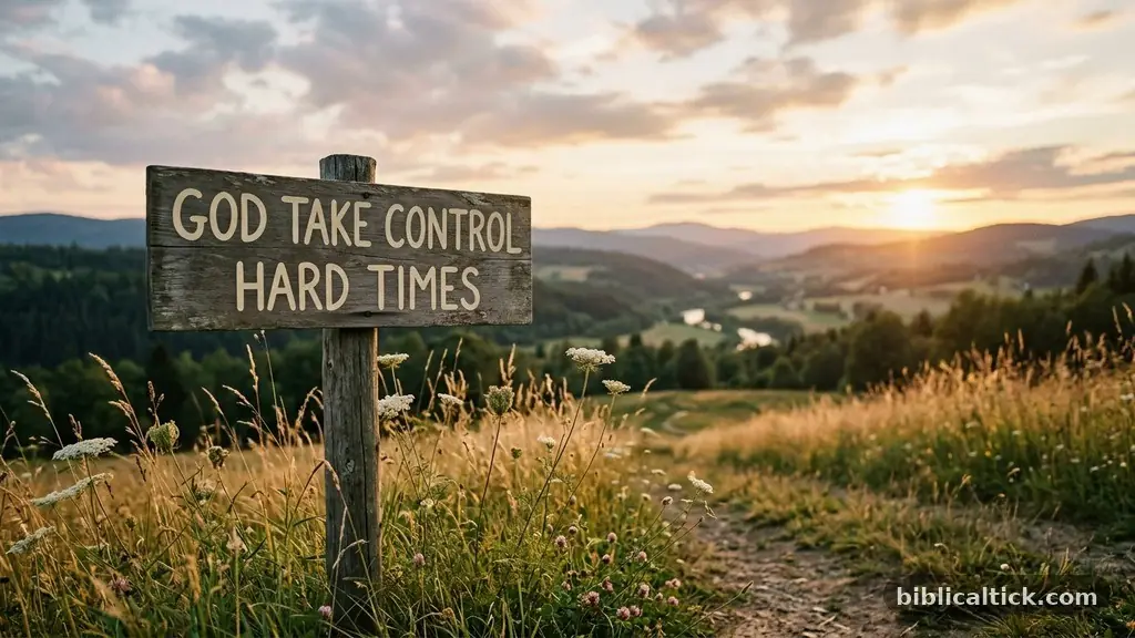 25 Prayers for God to Take Control in Hard Times: Find Peace Now