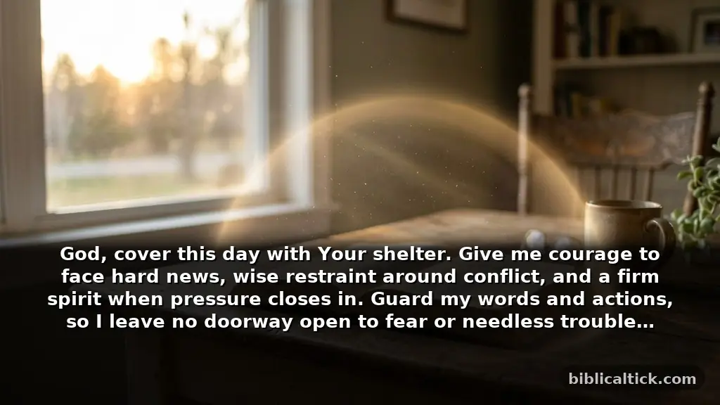 Short Morning bibleverseoftheday for Protection and Strength